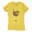 Innikki Plan - Wine Women's T-Shirt in Solid Vibrant Yellow Color